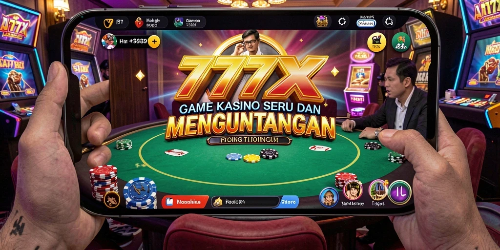 Screenshot menampilkan gameplay seru dari 777ZX dengan grafik luar biasa.