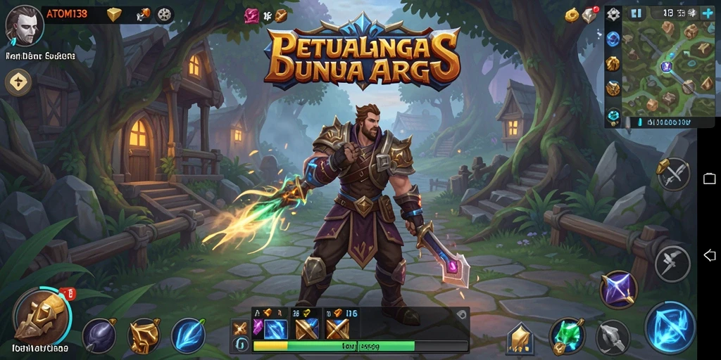 Gameplay ARPG ATOM138 yang seru dan mendebarkan dalam petualangan epik.