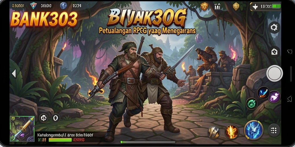 Tampilan gameplay RPG yang menegangkan dan menarik.