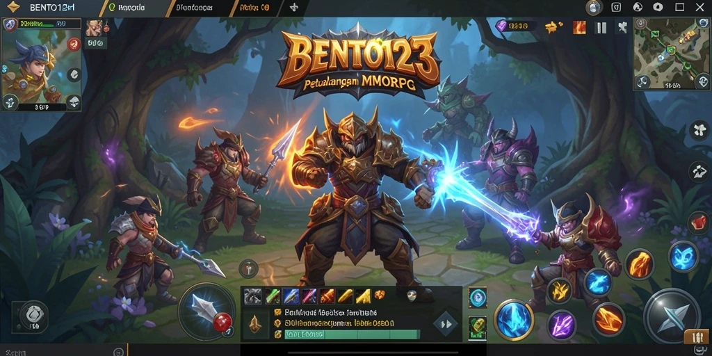 Gameplay seru dan menantang dalam BENTO123