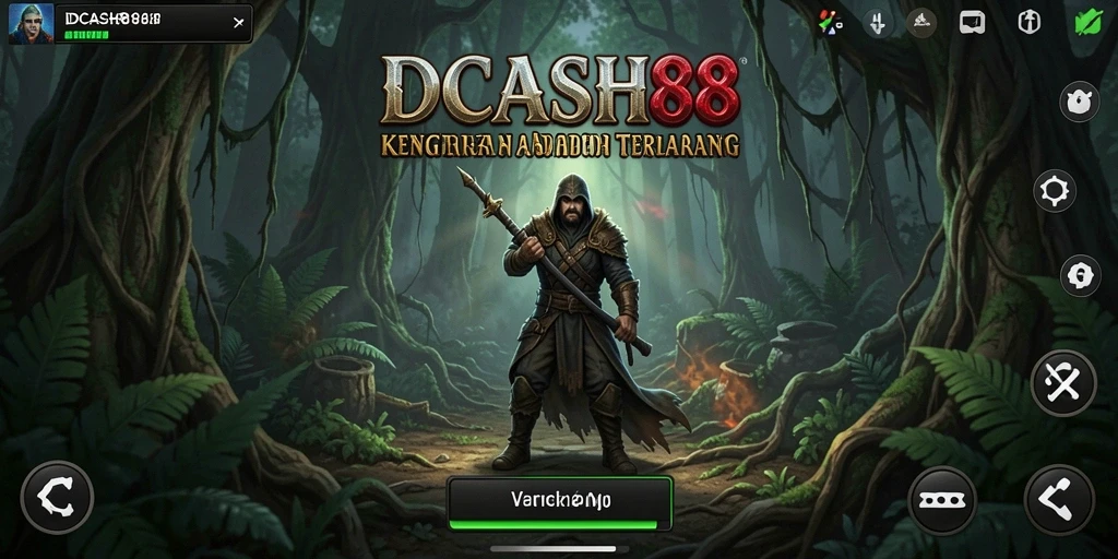Screenshot menampilkan gameplay mencekam dalam suasana horor.