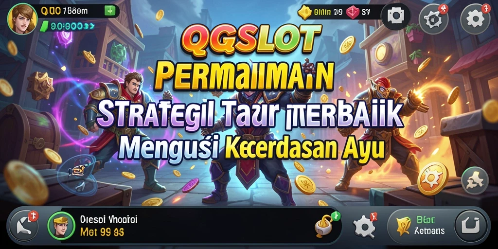 Tangkapan layar gameplay QQSLOT menunjukkan aksi strategi yang mendebarkan.