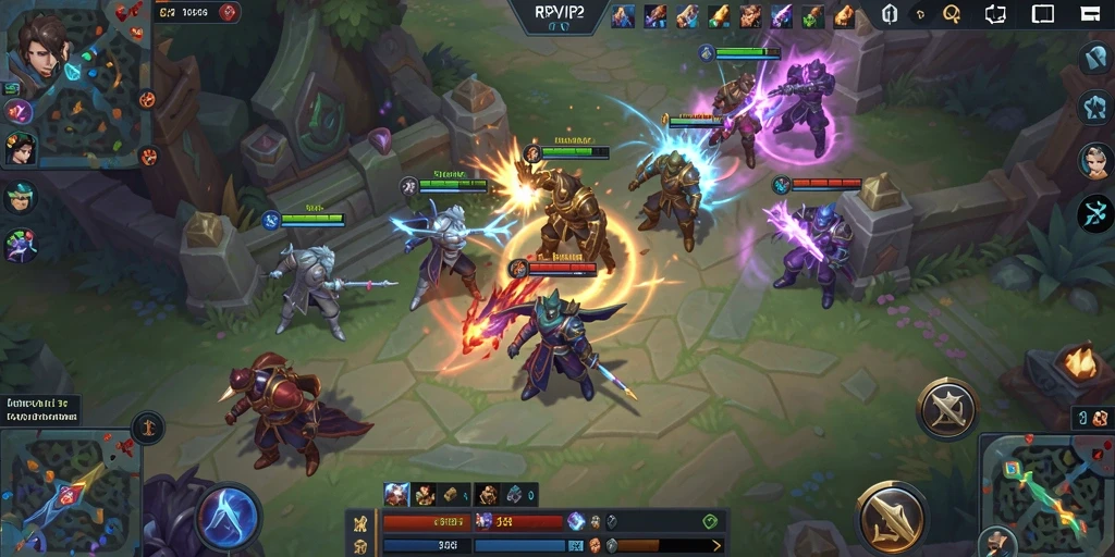 Tampilan gameplay RPVIP2 yang menarik dan kompetitif.