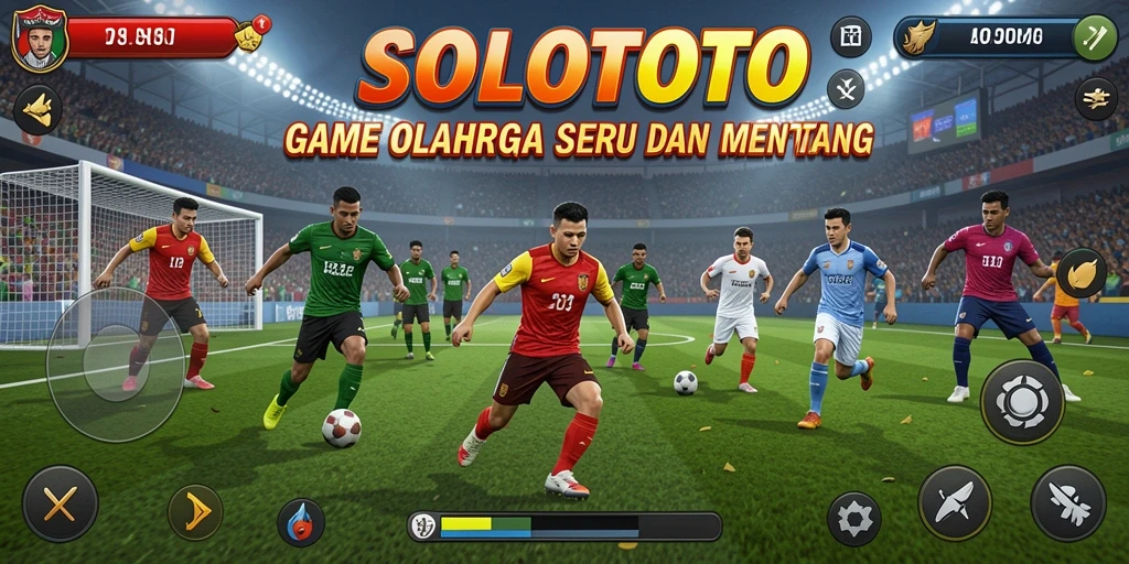Tangkapan layar menunjukkan serunya gameplay olahraga di SOLOTOTO.