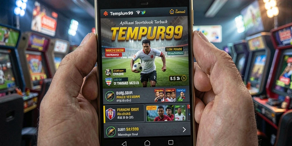 Tampilan menarik dari gameplay taruhan di TEMPUR99.